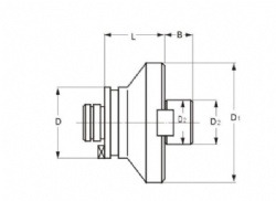 TYPE C FACE MILLING ADAPTERS(C-XMC)