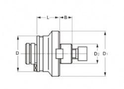 TYPE A FACE MILLING ADAPTERS(50C-XMA)