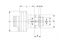 SIDE&FACE MILLING ADAPTERS(C-XSL)