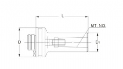 MORSE TAPER ADAPTERS(50C-MW)