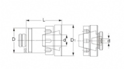 FLEXIBLE CHUCK ADAPTERS(50C-RQ)