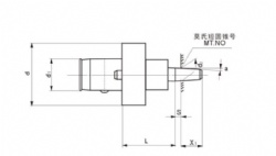 SHORT TAPER DRILLING CHUCK MOUNTING MODULAR(21C-Z-)