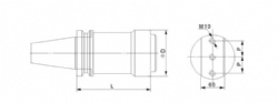 LARGE DIAMETER BORING TOOL HOLDER