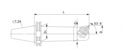 ANGULAR MOUNTING MICRO-ADJUSTMENT BO RING TOOLS FOR FINISHING