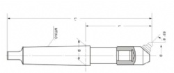 MICRO-CUT BORING ARBOR WITH MORSE TAPER SHANK(-TQW)